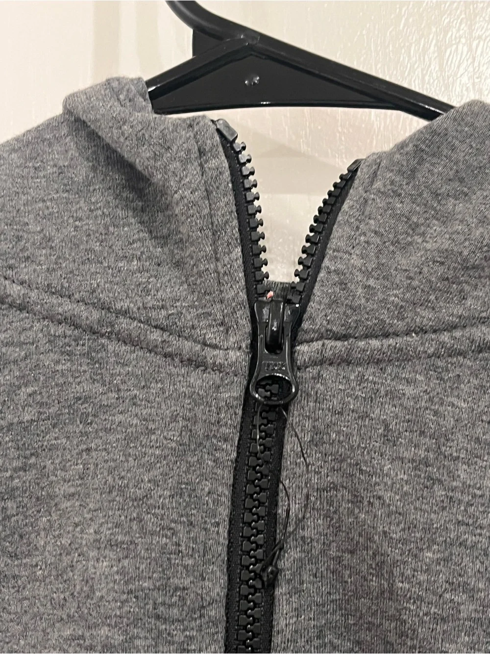 Boy’s Gray Zip-Up Every Day Hoodie Hooded Jacket